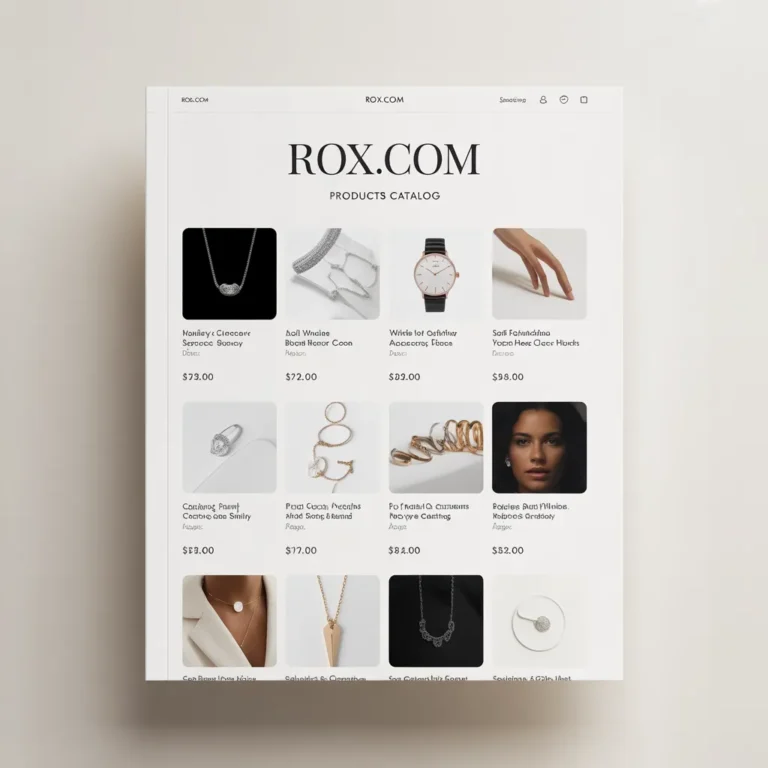 Rox.com Products Catalog